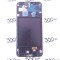 Display Samsung SM-A305 A30 BLACK ( Service Pack )