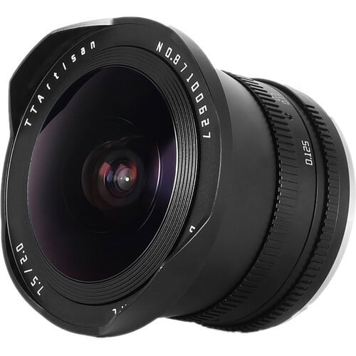 Obiectiv Manual TTArtisan 7.5mm F2 APS-C Fisheye