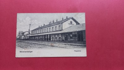 Maramures Sighetul Marmatiei Maramarossziget Railway Station Bahnhof foto