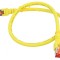 Patch cord galben S/FTP Cat6 LSZH 0,5m