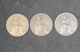 One Penny 1896 + 1897 + 1898