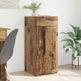 VidaXL Bufet stejar artizanal 42.5 x 40 x 93 cm Lemn compozit 883139