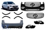 Pachet de tuning tip 63 potrivit pentru Mercedes GLS X167 2020-2023 Performance AutoTuning