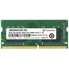 Transcend JM 8GB DDR4 2666 SO-DIMM,JM2666HSB-8G, 1.2V, CL17