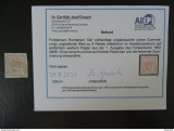 Romania LP 9 NG/(*), Principatele unite I, Tipar de mana , Expertizat