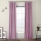 Set draperii din catifea cu rejansa din bumbac tip fagure, Madison, 200x260 cm, densitate 700 g/ml, Periwinkle, 2 buc