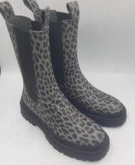 Ghete chlesea lux dama COPENHAGEN STUDIOS X OH APRIL ed.limitata piele naturala fina animal print superbe 39