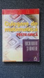 CULEGERE DE MATEMATICA TESTE-GRILA - Marin, Cenusa