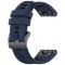 Curea pentru Garmin Fenix 5/5 Plus 6/6 Pro/7/Forerunner 935/945/955/Approach S60/S62 - Techsuit Watchband QuickFit 22mm (W060) - Navy Blue