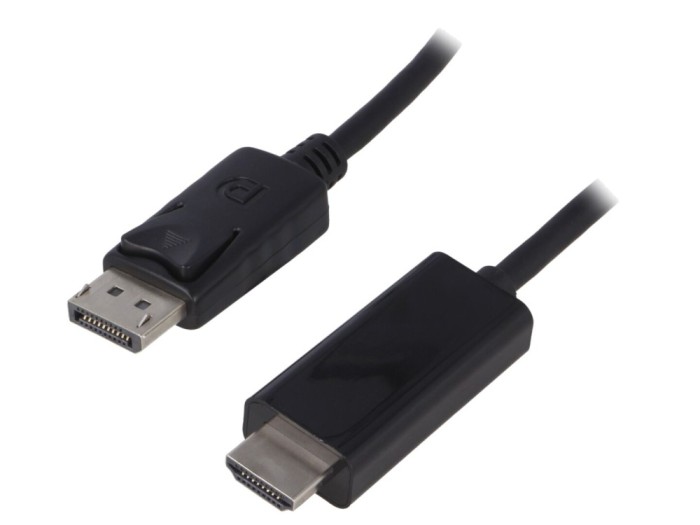 Cablu DisplayPort la HDMI 2m