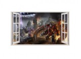 Cumpara ieftin Sticker decorativ cu Dinozauri, 85 cm, 4419ST