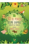 30 de povesti despre animale. Volum de povesti bilingv roman-englez