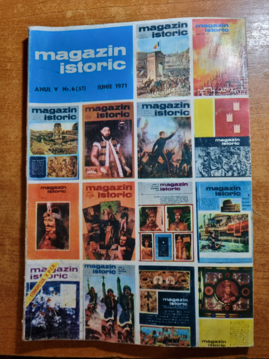 revista magazin istoric iunie 1971