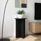 vidaXL Suport pentru plante 2 pcs Negru &Oslash;40 x 60 cm Lemn prelucrat 899709