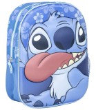 Rucsac 3D Stitch 31 cm pentru Copii 3-6 ani, Marca Cerda, Poliester/EVA