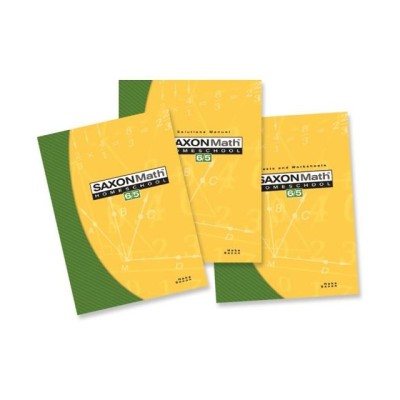 Saxon Math 65 Home Study Kit Third Edition Components Only foto