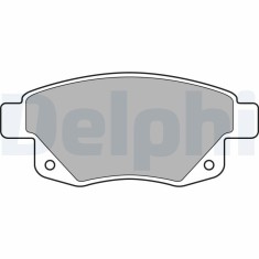 DELPHI LP1955 set placute frana,frana disc
