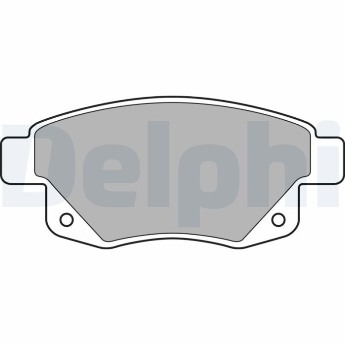 DELPHI LP1955 set placute frana,frana disc