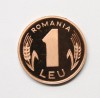 1 LEU 2000 DIN SET DE MONETARIE 2000 . PROOF .