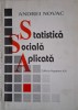Statistica sociala aplicata &ndash; Andrei Novac