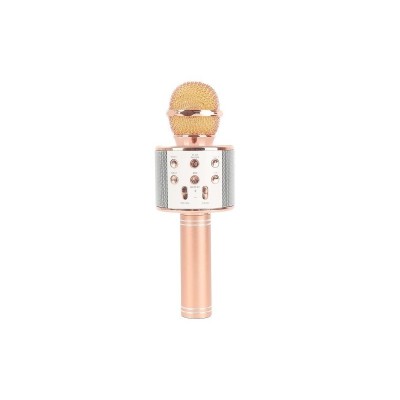 Microfon Karaoke Cu Bluetooth Si Boxa Incorporata , Compatibil cu Orice Smartphone , Acumulator Integrat , foto