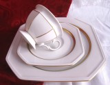 SET MIC DEJUN PORTELAN VILLEROY&amp;BOCH GALLO LOMBARDIA MEDICI SET TRIO CEASCA CAFEA CU FARFURII