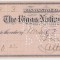 CHECK THE RIGGS NATIONAL BANK WASHINGTON 1918 XF WTMK