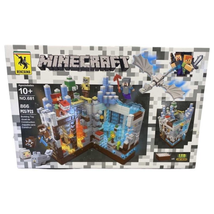 Set constructie gen Minecraft led NO.681