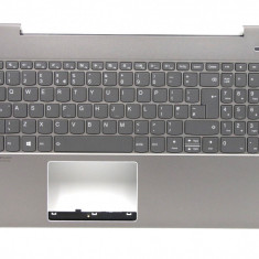 Carcasa superioara cu tastatura palmrest Laptop, Lenovo, IdeaPad S540-15IML Type 81NG, 5CB0U42562, HQ2090062100011, iluminata, layout UK