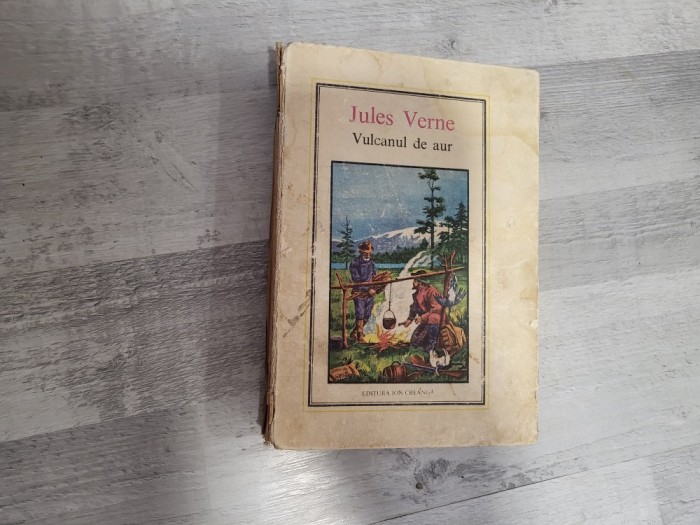 Vulcanul de aur de Jules Verne