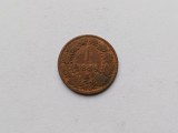 Moneda Austria 1 Kreuzer 1859 A, Francisc Iosif, Stare Buna - Numismatică