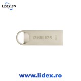 Stick USB Philips Moon Edition 2.0, 32GB, USB 2.0 Argintiu