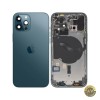Capac Baterie Apple iPhone 12 Pro Cu Carcasa Mijloc Albastru (Pacific Blue) Swap