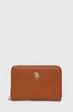 U.S. Polo Assn. portofel femei, culoarea maro, U.S. Polo Assn.