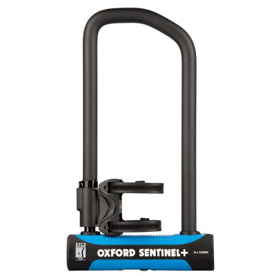 Antifurt Bicicleta Oxford Sentinel Pro U-Lock 320mm x 177mm Otel Negru LK325 foto