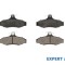 Set placute frana spate Daewoo Nubira (2003-&gt;) [J200]
