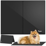 Covoras cu efect racire pentru caini/pisici, pliabil, 40x50cm, negru