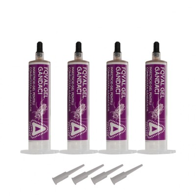 GEL INSECTICID PENTRU COMBATEREA GANDACILOR FOVAL PACHET 4x35g foto