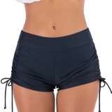 Slip Baie Menstrual Boxer Linovit Sara Negru, Marimea L, Absorbant, Reutilizabil