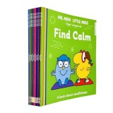 Cumpara ieftin Mr Men and Little Miss Discover You 10 Books Collection Set By Roger Hargreaves (All Different, I Am Angry, Sharing, Feeling Sad, Worries, Find Calm,