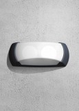 Aplică Francy 1xE27 23W IP66, negru, Fumagalli