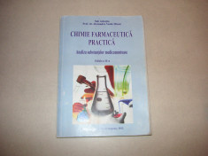 Chimie farmaceutica practica - Analiza subst.medicamentoase - Alex.Vasile Missir foto