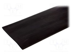 Manşon termocontractabil 2:1 76,2mm L:1m negru CYG/KTG