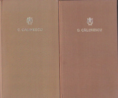 G. CALINESCU - OPERE VOL. 12 SI 13 OPERA LUI MIHAI EMINESCU ( 2 VOL ) foto