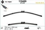 Set lamela stergator SWF Wiper FB OE LHD 700 650 mm