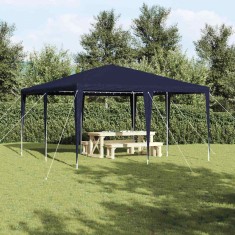 vidaXL Cort pentru Petreceri Albastru, Alb 400 x 400 x 266 cm