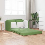 VidaXL Canapea Verde deschis Țesătură, Lemn 2 locuri Canapea