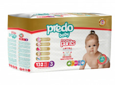 Set scutece-chilotel, Marca Predo, Marimea 3, 4-9 Kg, 132buc/set foto