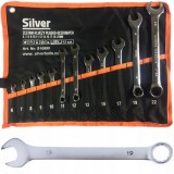 Set 12 chei fixe combinate 6-22mm 12bucati piese Chrome-Vanadium Cr-V (S10990), Silver