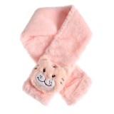 Fular roz cu pisicuta